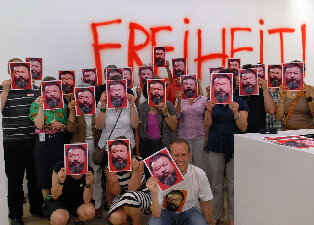 Michael Werner aus Maxhütte-Haidhof fordert: "Freiheit für Ai Weiwei"